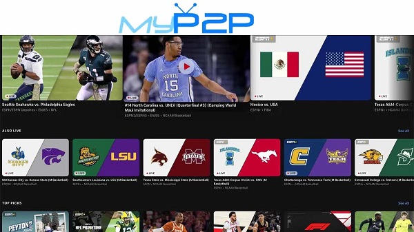 Top 40 Best MyP2P Alternatives To Watch Live Online Sports