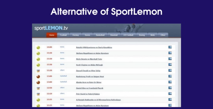 Top 22 Best SportLemon Alternatives to Watch Live Sports