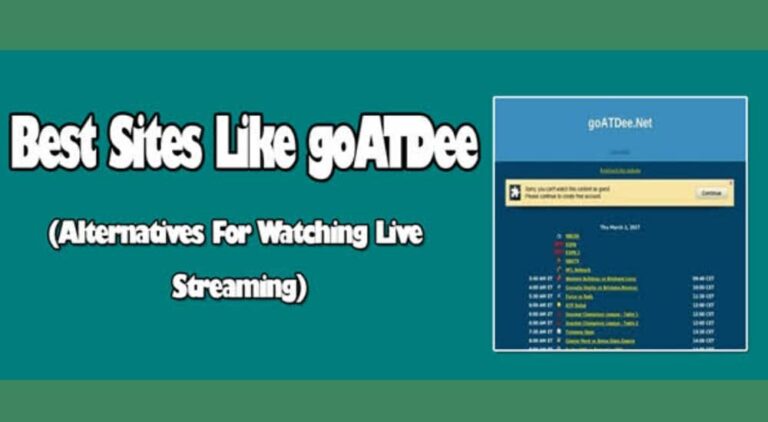 Top 25 Best GoATDee Alternatives For Live Sports Streaming
